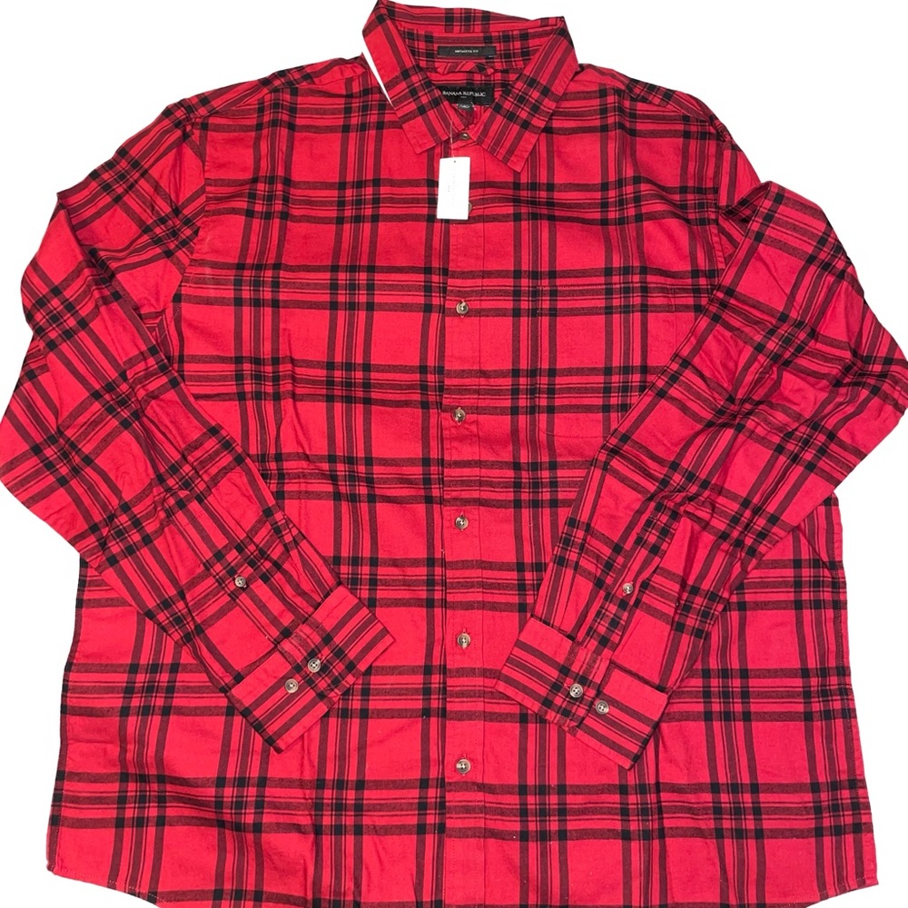 Banana Republic Mens XXl dress shirt - NWT - soft lightweight